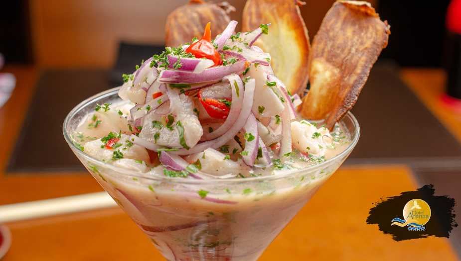 Ceviche de corvina